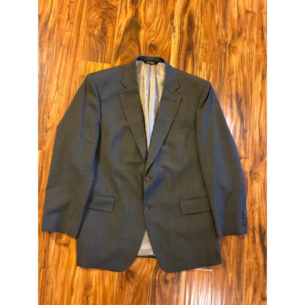 Jos. A. Bank Mens 44R Gray 100%‎ Wool 2-Button Suit Jacket Blazer E600468M